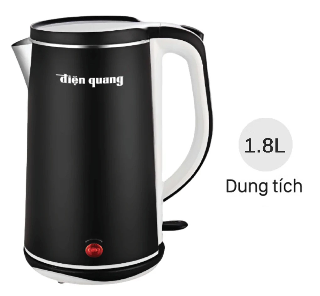 Ấm đun Điện Quang ĐQ EKT11 1818 BL dung tích 1.8 lít 