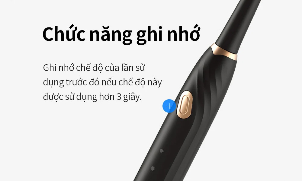 Bàn Chải Đánh Răng Điện Locknlock ENR321BLK ghi nhớ chế độ trước đó