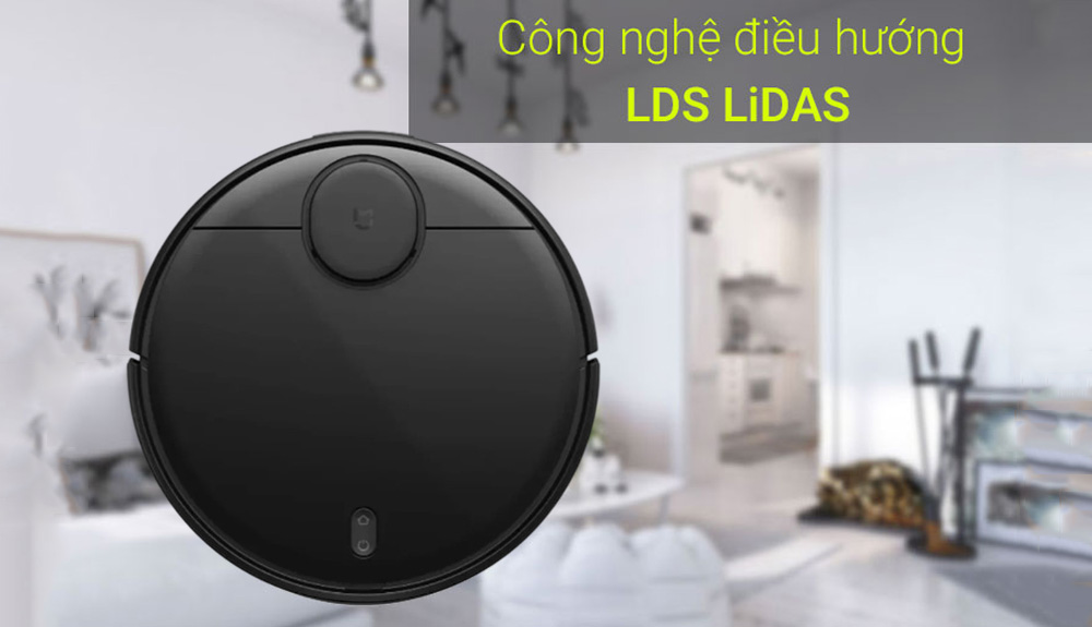 Công nghệ điều hướng LDS LiDAS của Robot Hút Bụi Xiaomi SKV4109G