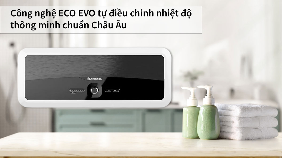 Máy Nước Nóng Gián Tiếp Ariston SL2 20 LUX ECO 2.5FE sở hữu công nghệ ECO EVO cho khả năng tiết kiệm điện hiệu quả