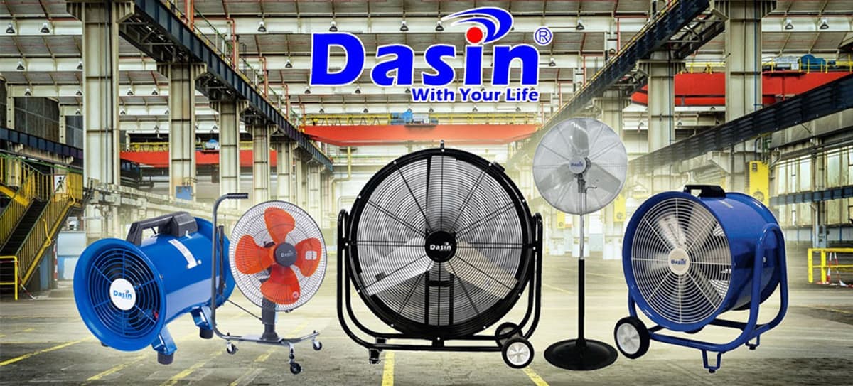 Dasin đem đến nhiều dòng quạt điện chất lượng cao