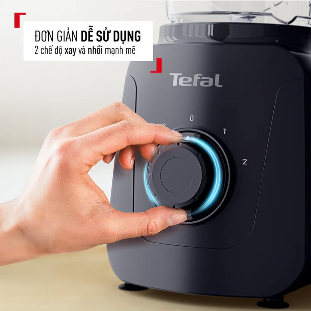 Tefal Blendforce Essential BL4118T0 450W sử dụng điều khiển núm xoay