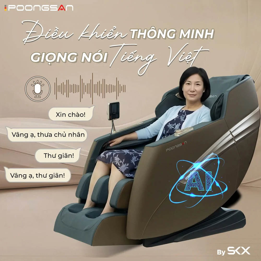 Tính năng điều khiển thông minh bằng giọng nói tiếng Việt