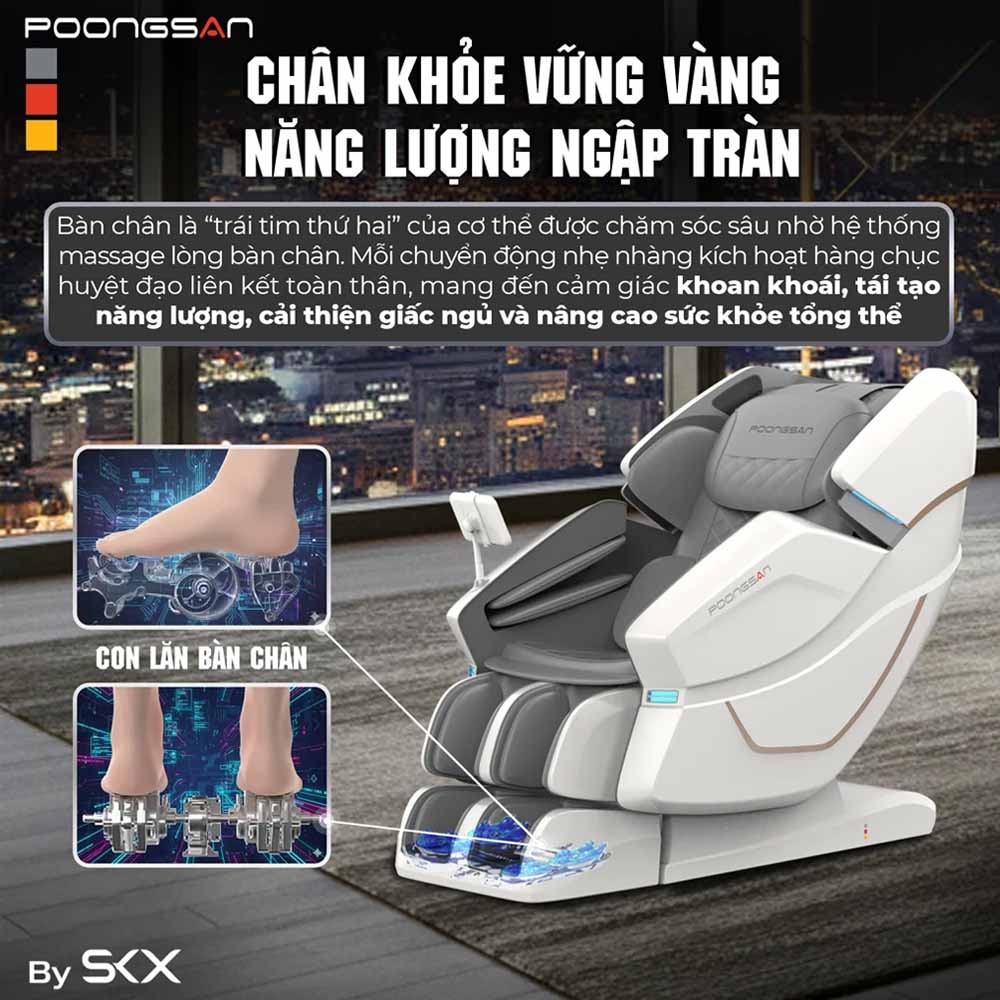 Massage chân chuyên sâu xoa dịu nhanh cảm giác căng cứng