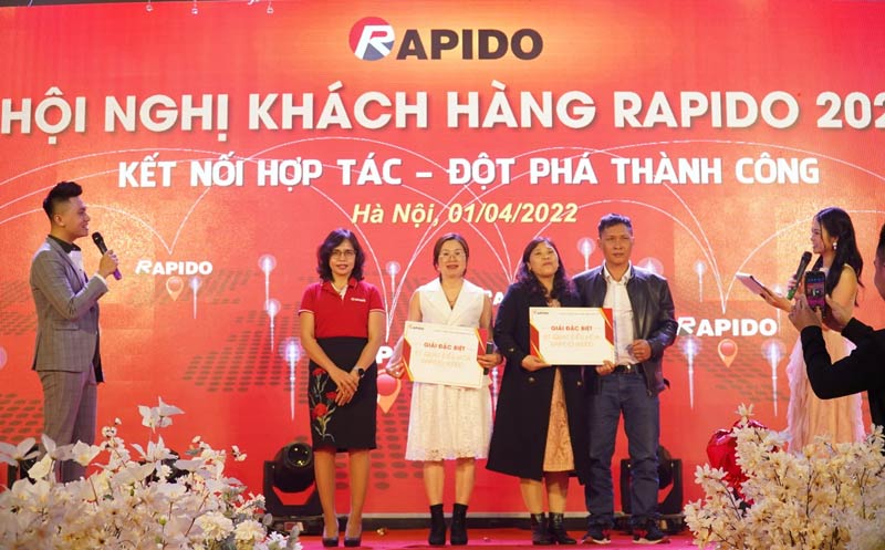 Rapido là thương hiệu được tin dùng tại Việt Nam