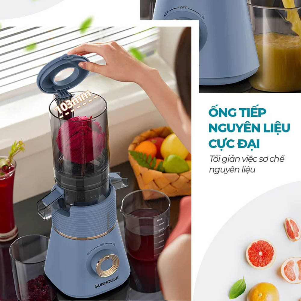 Ống tiếp nguyên liệu với đường kính lên đến 103mm rút ngắn thời gian