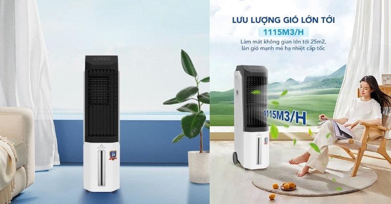 Máy làm mát phù hợp phòng diện tích lớn