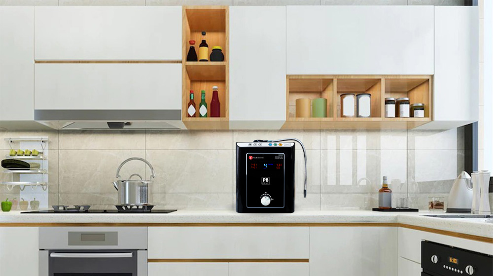 Máy lọc nước Ion Kiềm Fuji Smart P8 Home có thiết kế hiện đại