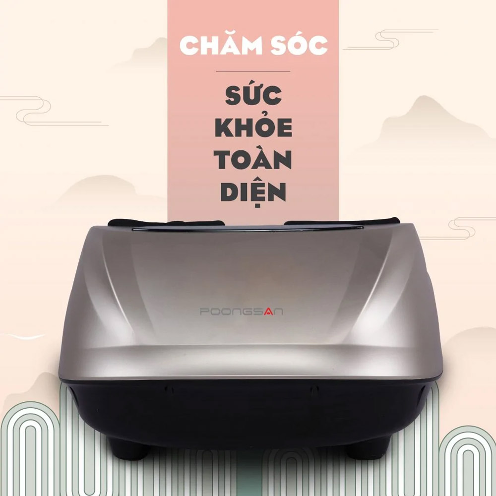Máy Massage Chân Poongsan MFP-002 chăm sóc sức khỏe toàn diện