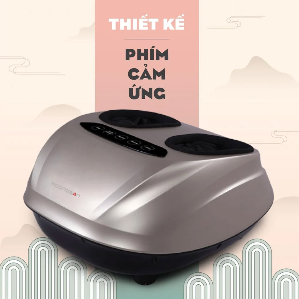 Phím điều khiển cảm ứng dễ sử dụng