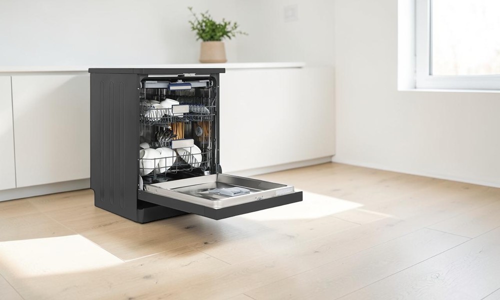Máy Rửa Chén Độc Lập Hafele HDW-F6081B chứa được 15 bộ Châu Âu