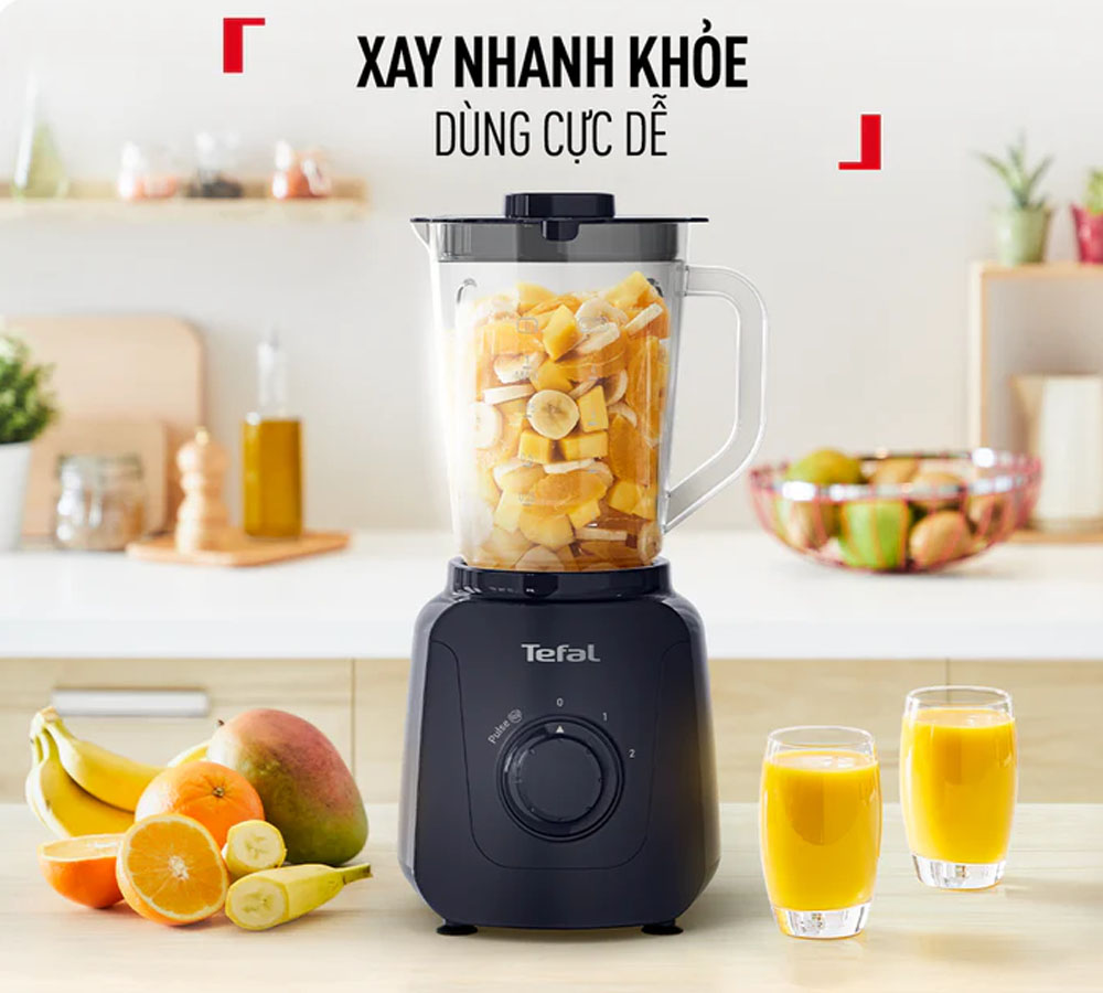 Máy Xay Sinh Tố Tefal Blendforce Essential BL4118T0 có kiểu dáng hiện đại