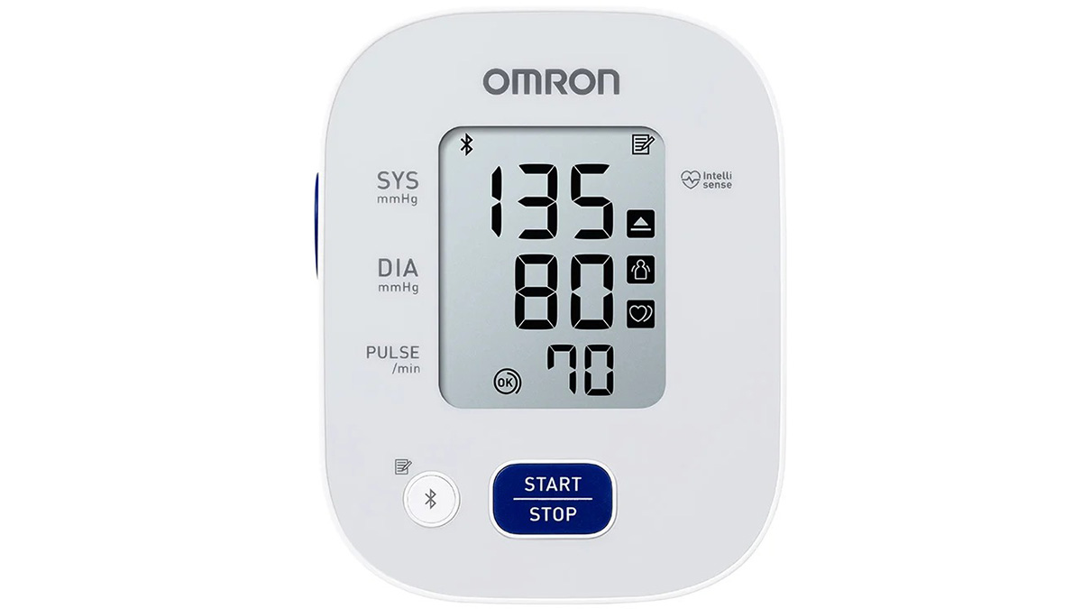 Omron HEM-7143T1 đo huyết áp và nhịp tim hiệu quả