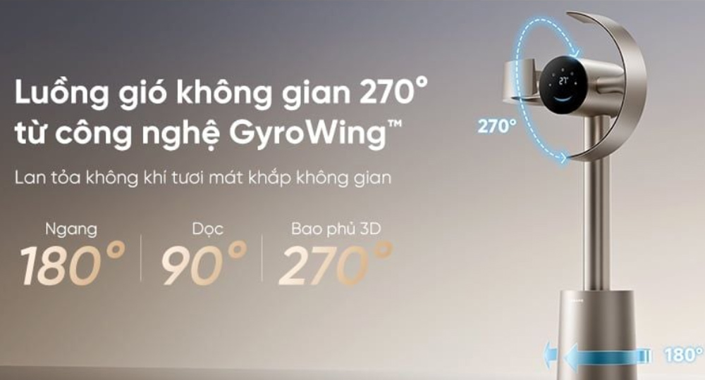 Quạt Không Cánh Dreame MF10 làm mát toàn diện