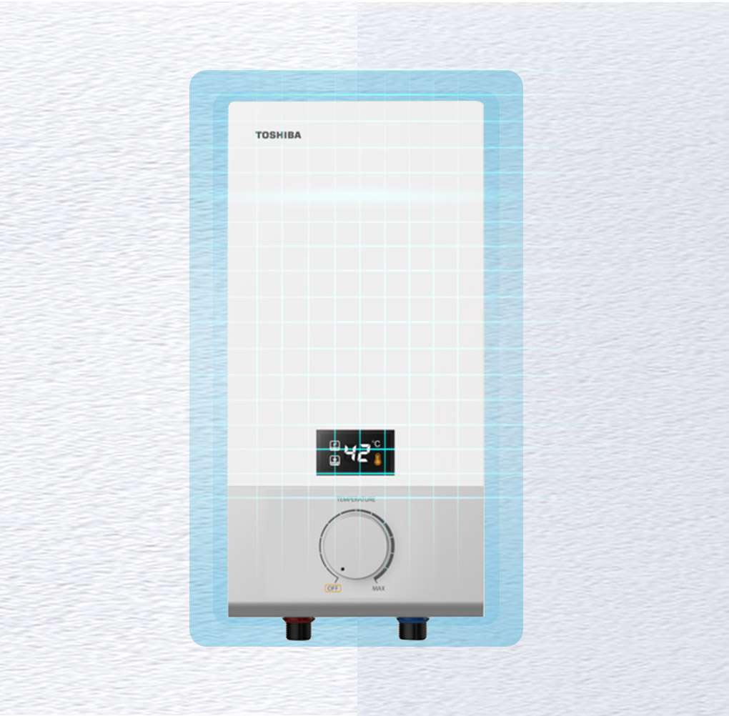 Rơ le kép bảo vệ máy nước nóng Toshiba TWH-45ESNVN(W) 4500W