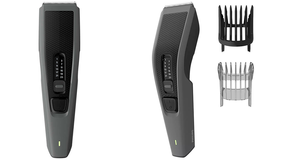 Tông đơ cắt tóc Philips HC3525/15 có thiết kế nhỏ gọn 