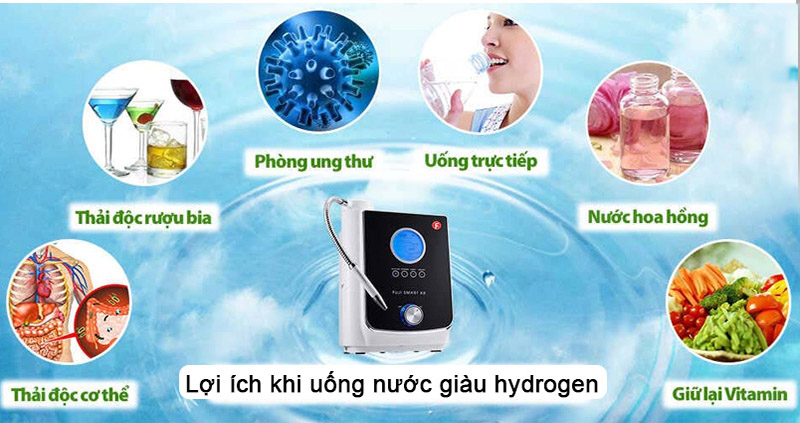 Karofi KAD-X39 tạo nước hydrogen tốt cho sức khỏe