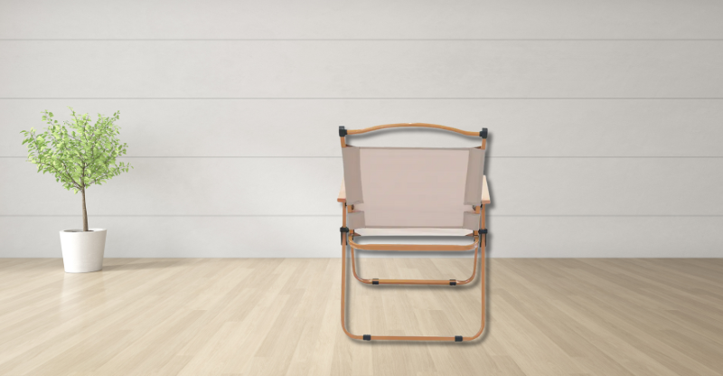 Mặt sau của ghế xếp Fuji