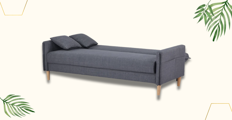 Sofa sau khi chuyển đổi thành giường