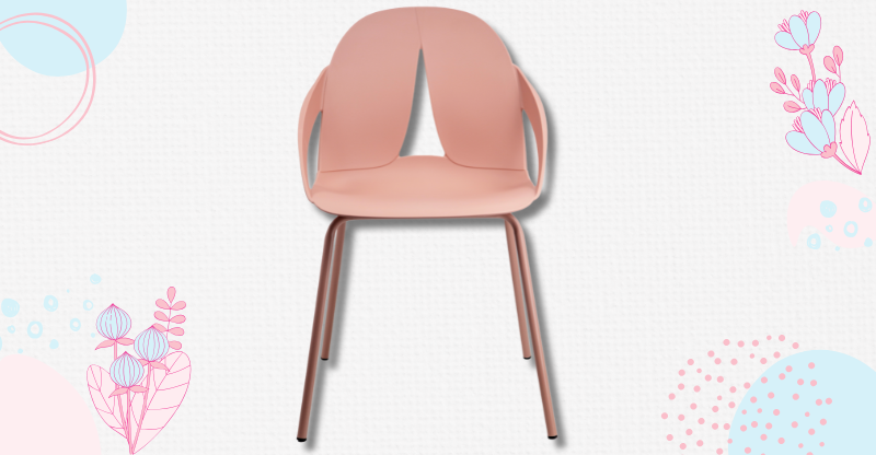 Ghế nhựa SL-7207K Hồng