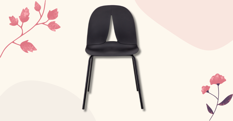 Ghế nhựa SL-7208K Đen