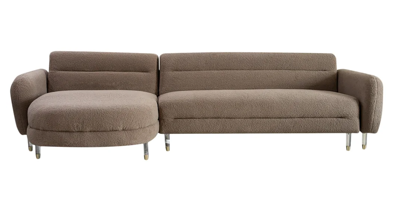 Sofa góc Sofia 1378 Nâu