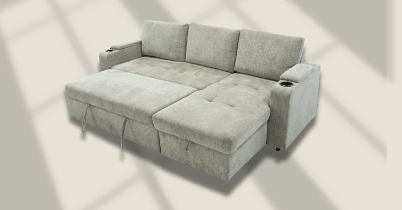 Sofa góc L (góc trái) 8604 cao cấp
