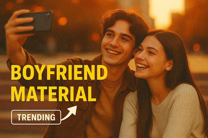 Boyfriend Material trở thành xu hướng
