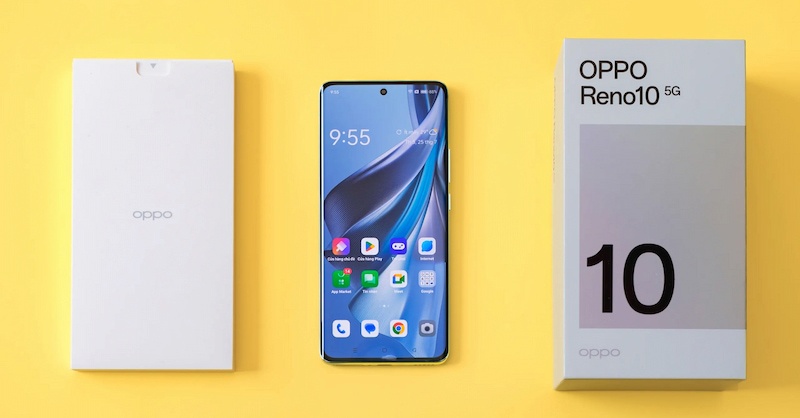 Đập hộp OPPO Reno10 5G, bên trong có những gì