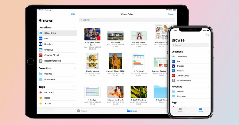 Mẹo sử dụng Files trên iPhone và iPad hiệu quả