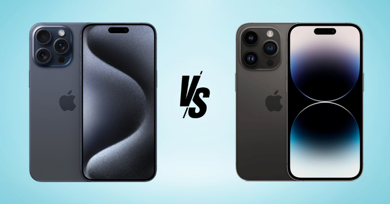 So sánh iPhone 14 Pro Max và iPhone 15 Pro Max