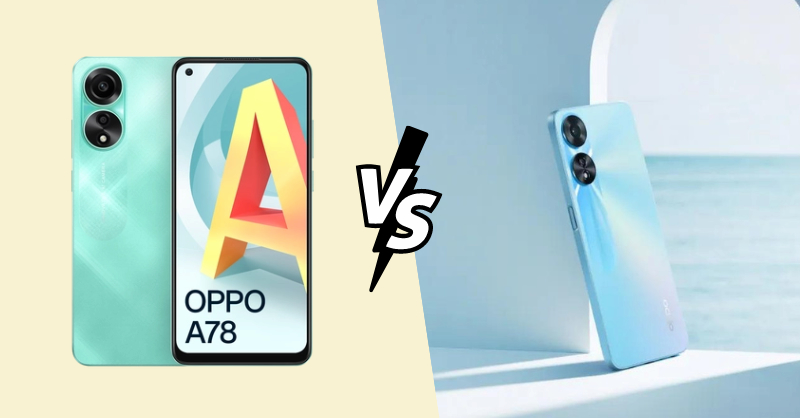 So sánh OPPO A78 4G và OPPO A78 5G