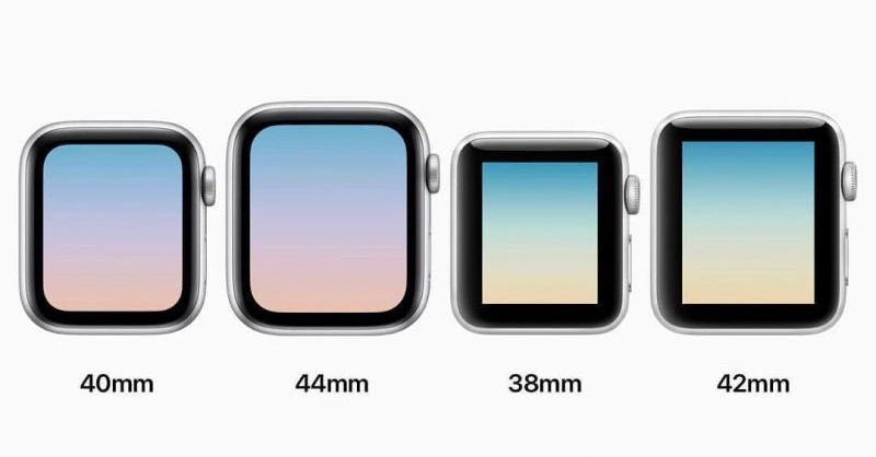 4 size cơ bản của Apple Watch