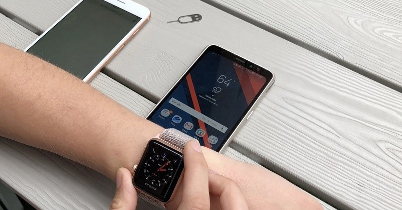 Các SamFans đã tìm ra cách kết nối Apple Watch với điện thoại Samsung