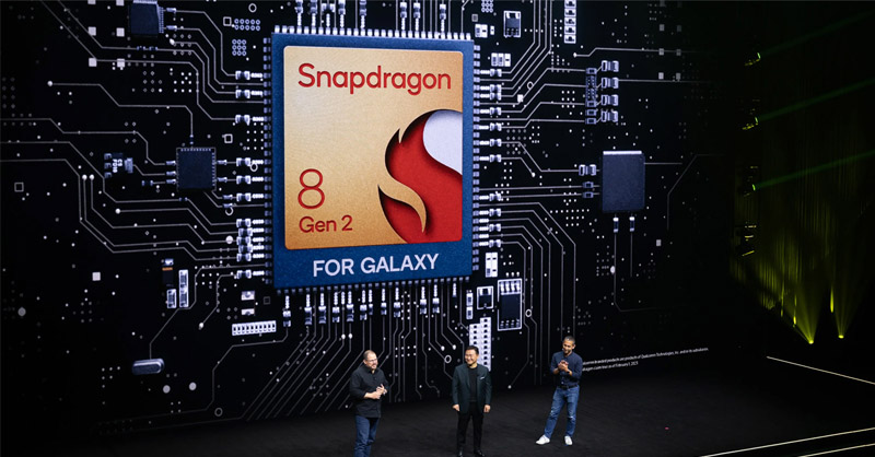 Snapdragon 8 Gen 2 For Galaxy mạnh mẽ hàng đầu đến từ nhà Qualcomm