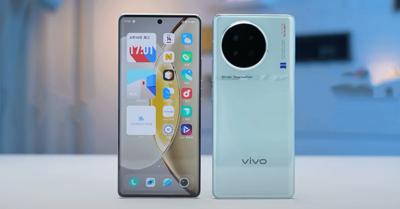 Vivo X90s sở hữu thiết kế tương tự Vivo X90