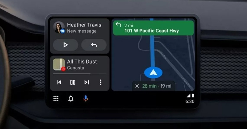 Android Auto giúp điều hướng chỉ đường và cập nhật tình hình giao thông