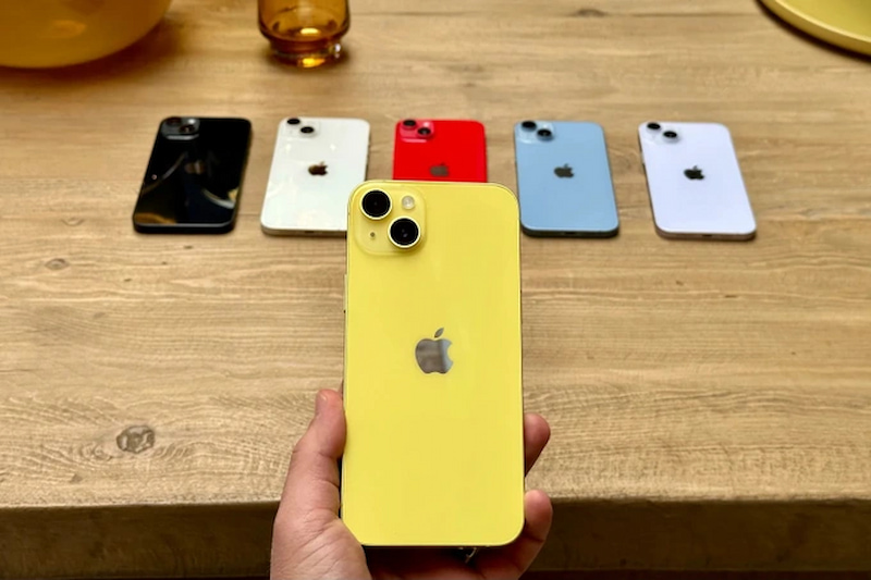 Apple cập nhật thêm phiên bản iPhone 14 màu vàng