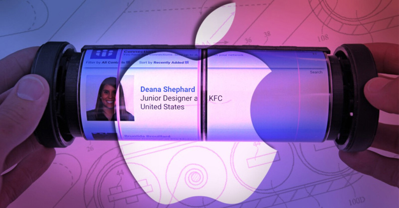 Apple được chính thức cấp bằng sáng chế màn hình cuộn ngày 13/07/2023