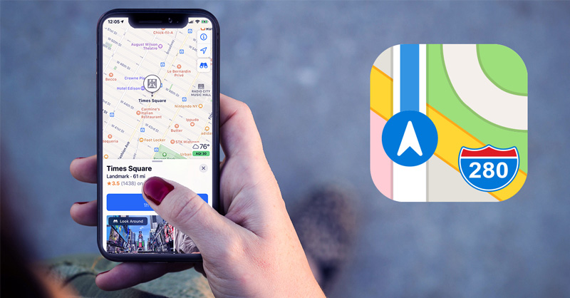 Apple Maps giúp tìm xe hơi trong bãi bằng iPhone dễ dàng