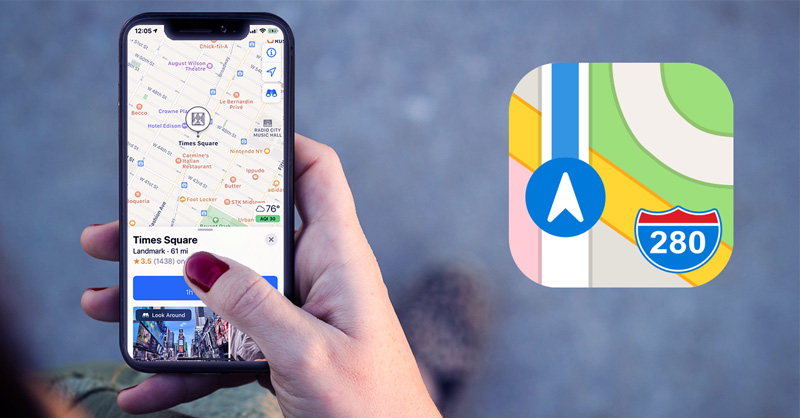 Apple Maps là dịch vụ bản đồ trực tuyến của Apple