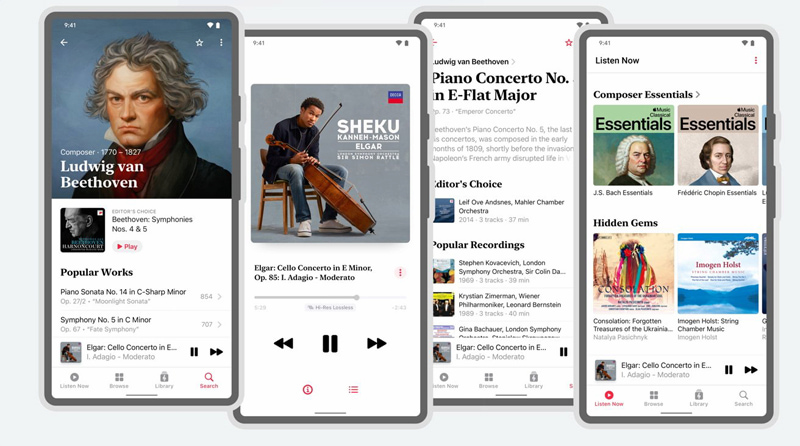 Apple Music Classical với kho âm nhạc cổ điển phong phú và đa dạng