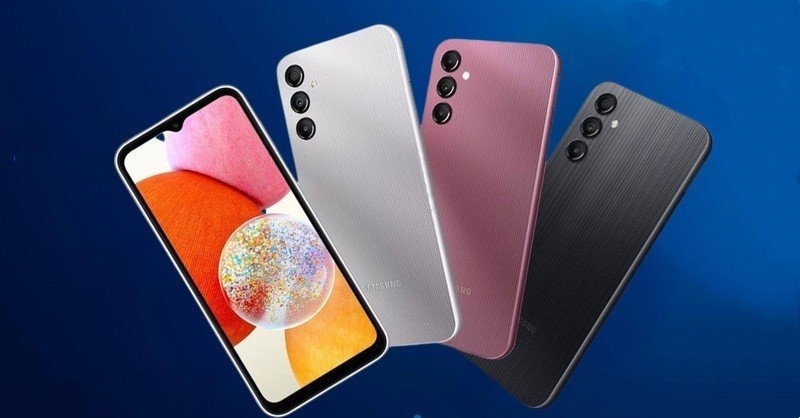 Ba phiên bản màu của Galaxy A14 4G