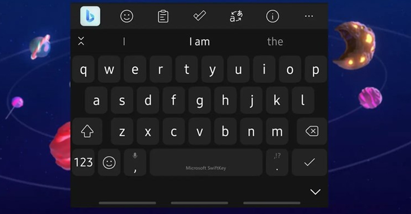 Bàn phím SwiftKey trên Samsung Galaxy đã có Bing AI tiện lợi