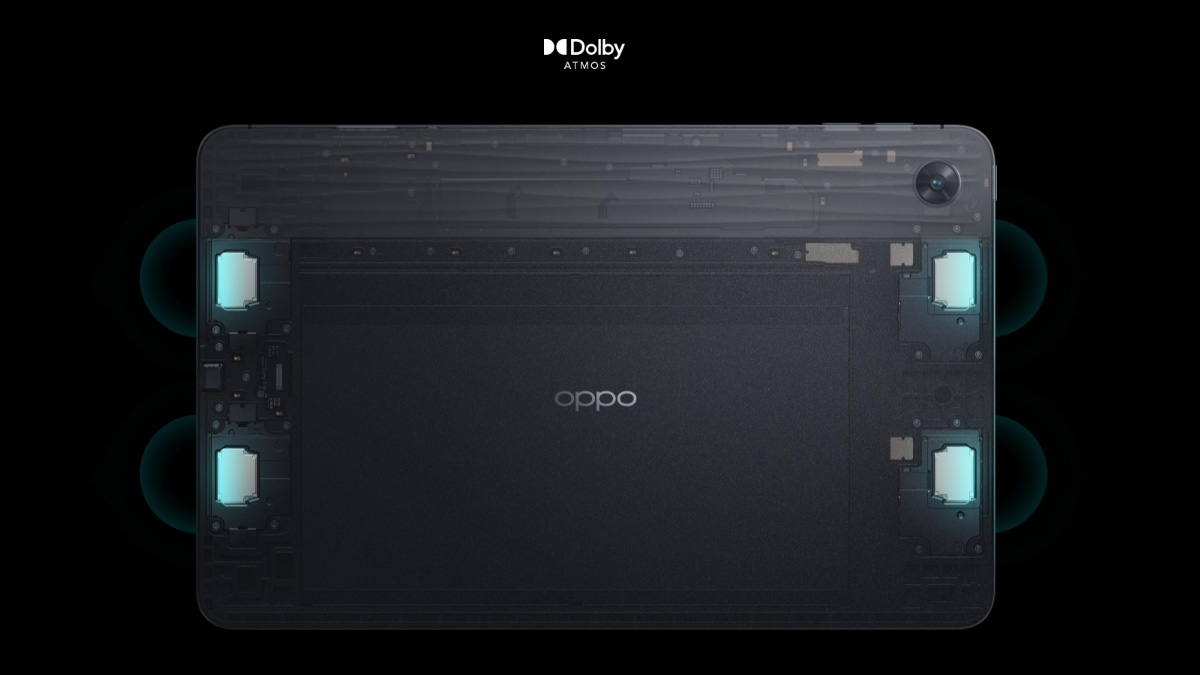 Bộ 4 loa Dolby Atmos  của Máy Tính Bảng OPPO Pad Air 