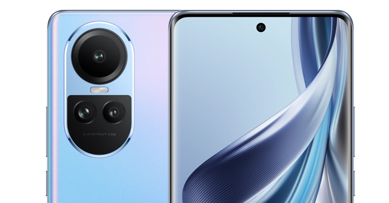 Cách bố trí camera ấn tượng của OPPO Reno10 5G