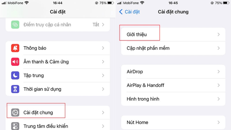 Cách kiểm tra điện thoại iPhone có eSIM không