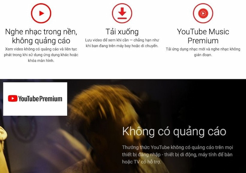Cài bịa đặt thông tin tài khoản Youtube Premium nhằm tắt quảng cáo 