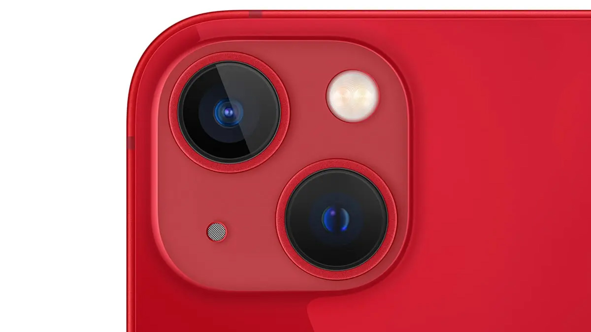 Camera 12MP của iPhone 13 128GB đỏ