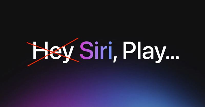 Câu lệnh Hey Siri đã được đổi thành Siri trên iOS 17